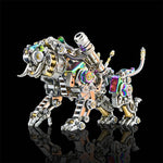 Mechanical Bengal Tiger 3D Metal Puzzles DIY Model Kit(700PCS+)