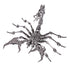 Detachable Scorpion King 3D Metal Puzzle DIY Assembly Model