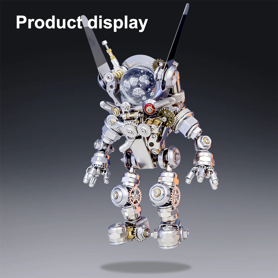 Mechanical Aerospace Rabbit Astronaut 3D Metal Puzzles(500Pcs)