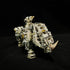 Mechanical Rhino 3D Metal Puzzle DIY Assembly Model(700Pcs)