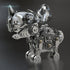 Mini Dinosaur 3D Metal Puzzles Mechanical Model Kit(160Pcs)