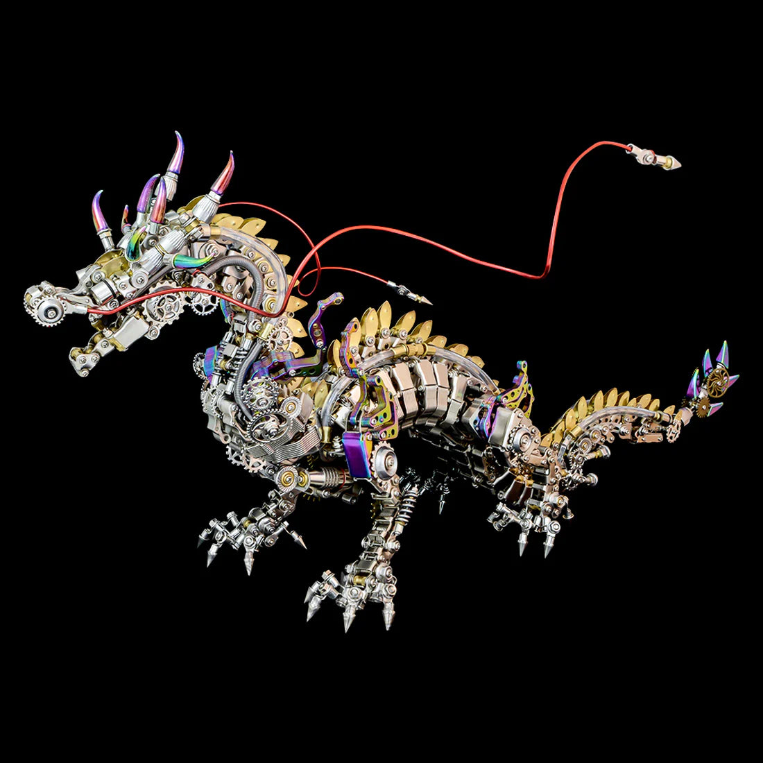 Realistic Chinese Dragon 3D Metal Puzzles Large Mechanical Model Kit (2030+PCS)