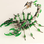 Scorpion 3D Metal Puzzles Assembly Model Kits(454PCS)