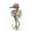 Seahorse Holding a Spherical Lamp Steampunk 3D Metal Puzzles Model Kits(2100Pcs)