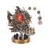 Steampunk Anglerfish with Base 3D Metal Puzzle Lantern Fish Model Kit with Colorful Changing Lights(700Pcs)