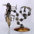 Steampunk Mechanical Wasp Model Kit with Garden Trees Lamp(627 Pcs)