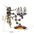 Steampunk Mechanical Wasp Model Kit with Garden Trees Lamp(627 Pcs)