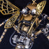 Voice-Activated Mechanical Wasp 3D Metal Model Kit