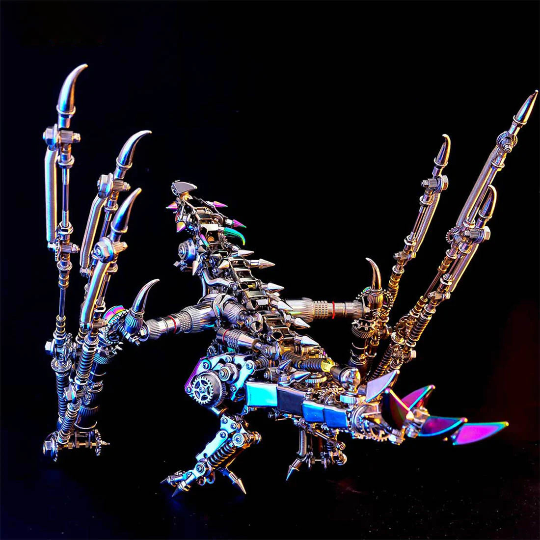 Mystic Wyvern Spirit Dragon 3D Metal Puzzle Kit (1390+PCS)